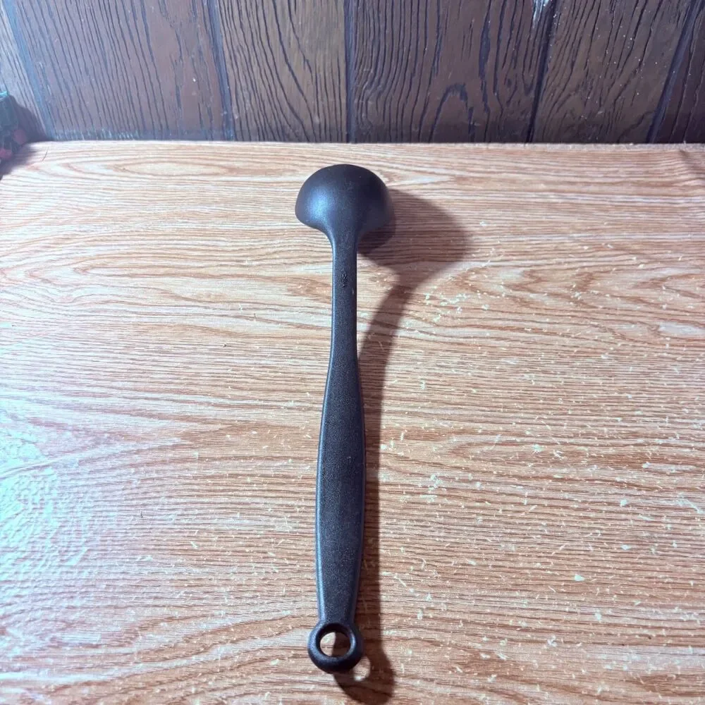 Black Large Plastic Serving Spoon Kitchen Utensils